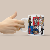 FC Bayern Munich Bundesliga Dream Team 3D Doodle Art - 11oz Ceramic Mug